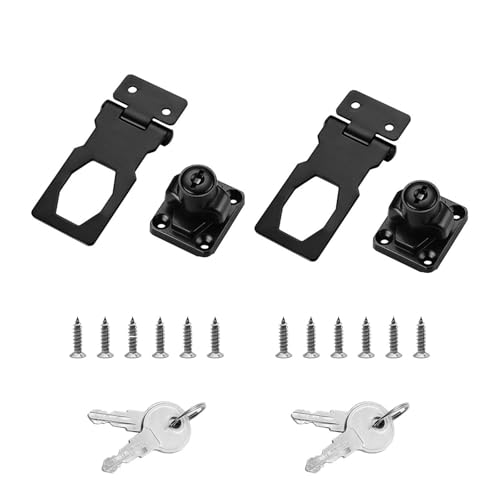 Mirhua �����o�����b�N �h�A���b�N �h�� �l�W���� ���t�����ߋ����b�N �� �h�A �H��I �N���[�[�b�g �L���r�l�b�g �����ȃh�A�p 2�Z�b�g (�u���b�N)