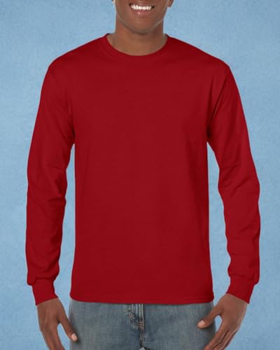 Image of Gildan Adult Heavy Cotton 5.3 oz. Long-Sleeve T-Shirt