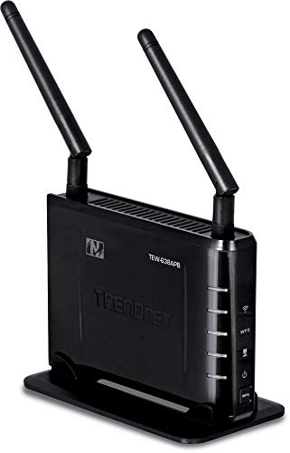 TRENDnet Wireless N300 2T2R Detachable antennas, Access Point, 2.4Ghz 300Mbps, 802.11b/g/n, AP/WDS/Client/Bridge, 2x2 dBi, TEW-638APB (Renewed)
