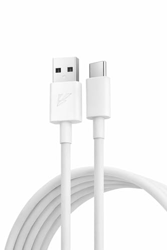 Image of mPix Flash Fast Charging USB Type-C Cable | FlashCharge Support | Compatible with Vivo Y20 /Y20i /Y20G /Y30 /Y31 /Y33s /Y51 /Y52 /Y53 /V17 / V19 /V20 /V21 /V23 /S1 /S1 Pro & Other Type-C Model