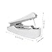 Imagen de ULTECHNOVO Máquina De Coser Portátil Manual Pequeña Blanca 1 Unidad Ligera Para Principiantes Reparaciones Rápidas Hogar y Manualidades Uso Diario