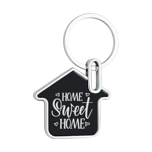 Giftana Home Sweet Home Keychain for Men and Women, House Design ...