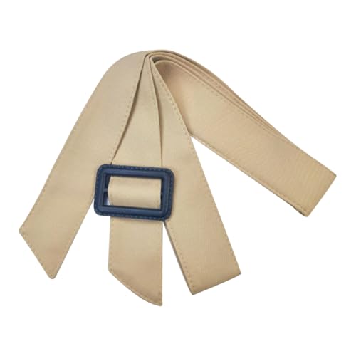 170cm Women's Trench Coat Overcoat Replacement Decorated Coat Band Outerwear Belt with Buckle Khaki