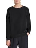 Weintee Women's Petite Sweatshirts Size Petite Length XL Black