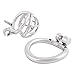TERNENCE Ergonomic Design Chastity Device Male Virginity Lock Chastity Belt Adult Game Sex Toy S145 (1.77 inch / 45mm)