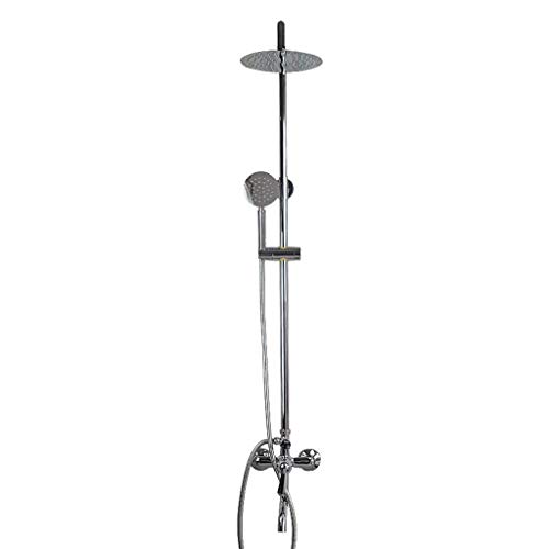 Ensemble de douche en cuivre et acier inoxydable pour hôtel et maison moderne LWX