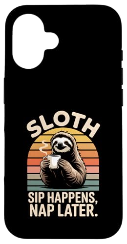 Sip Happens Nap Later i}Pm R[q[^C X}zP[X iPhone 16 p