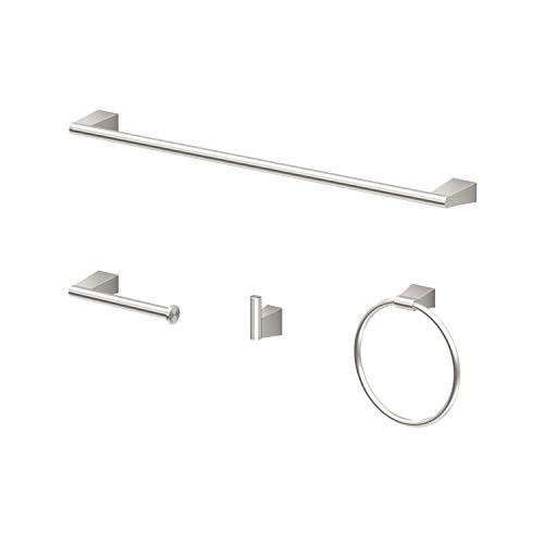 Gatco 4730 Bleu 24" Towel Bar, Satin Nickel #TOP3