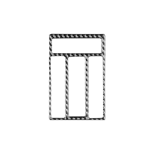 Pegatina decorativa de carbono para panel de techo de coche CC 2017-2023