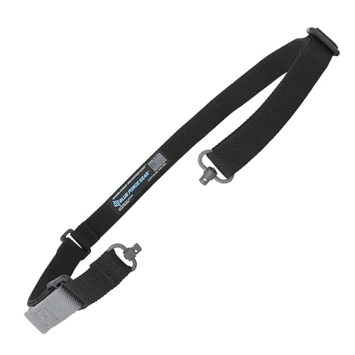 Blue Force Gear Push Button Sling - 2-Point Adjustable Sling, Black