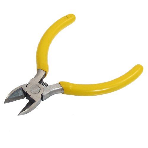 Aexit Yellow Soft Plastic Coated Grip Side C-utting Pliers Hand Tool 4.5 (23b9a8af3502ff25ddfce418ecbe2d0f)