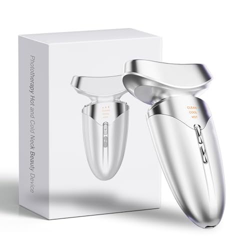 Red Light Face & Neck Beauty Device with LED