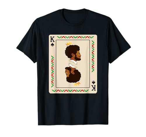 Black History Month Carte du Roi Noir T-Shirt