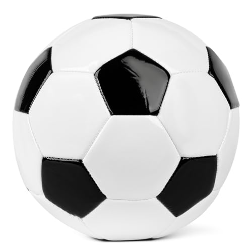 Linkidea BellFootballball tamaño 5 para Ciegos, sonajero, Pelota Sonora, Pelota Audible Ligera, Terapia y recreación, Deportes adaptativos (clásico)