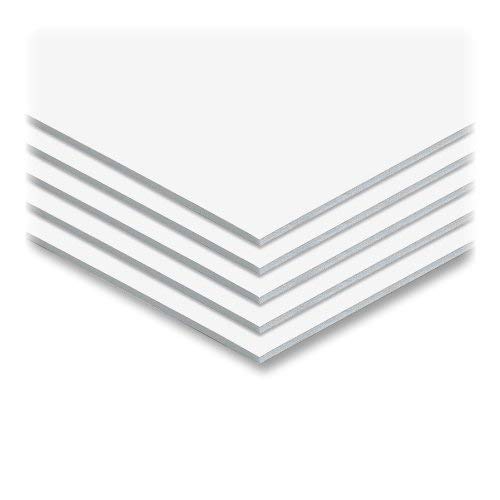 Elmer's Foam Board, White Surface with White Core,8x10, 10 Boards/Carton