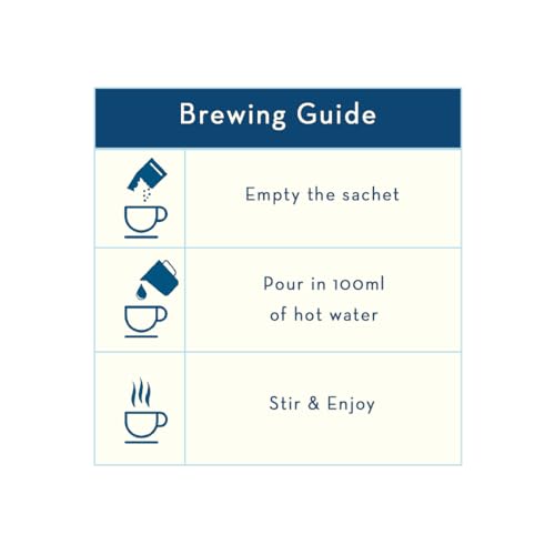 Image of Calcutta Chai Co - Cardamom Chai | Instant Tea Premix | 15 Sachets | 210g | Made with Assam Tea | Added Natural Spices | Low Sugar