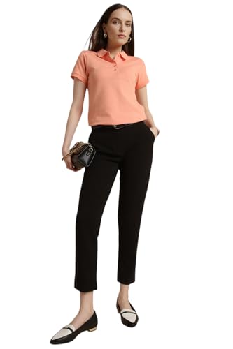 Image of Van Heusen Women High Rise Formal Regular Fit Comfort Trouser