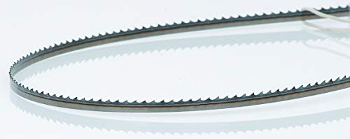 Supercut 56 7/8-inch X 3/8-inch X .014-inch x 6 TPI Carbon Tool Steel Bandsaw Blade (USA Made) for Cutting Wood, Aluminum, and Other Materials