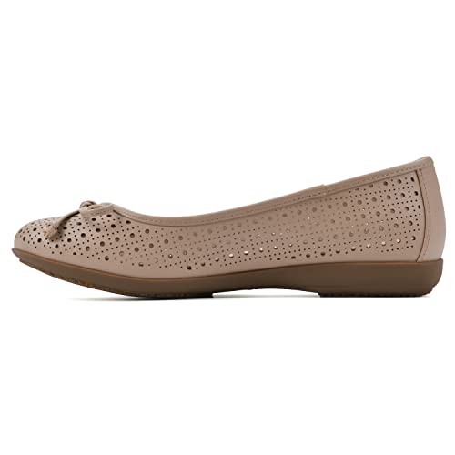 Image of CLIFFS BY WHITE MOUNTAIN Women's Cheryl Cushioned Ballet Flat