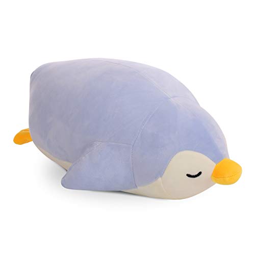 DENTRUN Penguin Stuffed Animals Bulk, Cute Penguin Plush Doll Play Toys for Kids Girls Boys Adults Birthday Xmas Present, Adorable Soft Plushies and Gifts, 12.20/18.11/22.44/25.98 Inchs, Blue, Black