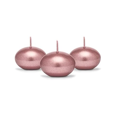 P&D SDMET40-019R-OP Rose Gold Floating Candles Cover