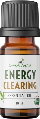 Energy Clearing & Purification Essential Oil Blend - Make Your Own Smudge Spray & Diffuse to Clear Negative Energy - Smoke-Free Alternative to Burning Sage - .33 oz.
