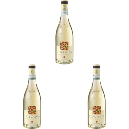 Ottella Lugana DOC trocken, Weisswein aus Italien (1 x 0.75l) (Packung mit 3)