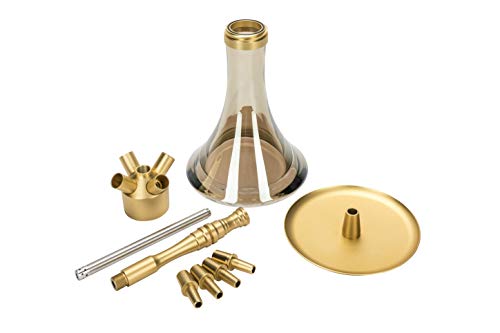 MOE'S Wanted M2 | Shisha | Hookah | WASSERPFEIFE | Premium (Gold) – Bild 3