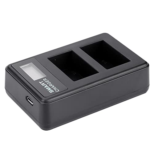 Cargador NP-FW50 EMUKOEP con pantalla LCD y doble batería para cámaras Sony Alpha 2