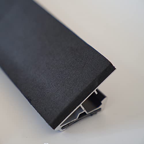 Startship 6.5Ft Black Vinyl Soft Lock & Roll Up Tonneau Cover Top Mount Style Waterproof Truck Bed With Rails+Mounting Hardware Compatible With 04-14 Ford F150 06-08 Mark Lt #TOP6