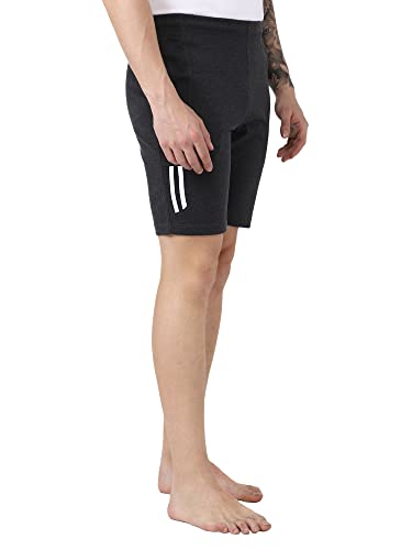 Image of DYCA by Bodycare Men's Cotton Shorts, Casual Regular Fit, Comfortable Shorts with Side Pockets for Men