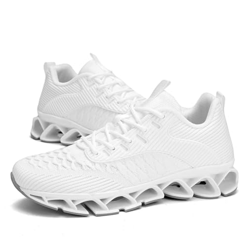 Image of Wrezatro Women's Slip on Walking Running Shoes Blade Tennis Casual Fashion Sneakers Comfort Non Slip Work Sport Athletic Trainer