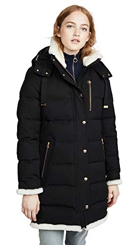 Moose Knuckles Women's Mont Joli Parka, Black, X-Large