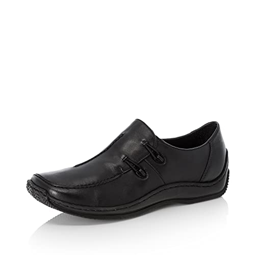 Rieker L7151, Chaussons Femme, Noir, EU 40