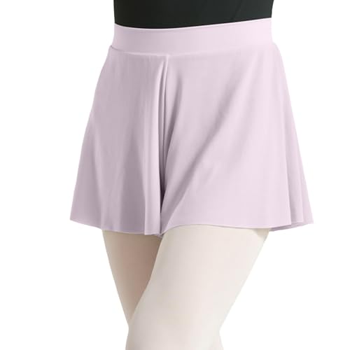 Women's Dance Shorts Elastic Waist Breathable Comfortable Stretchy Performance Activewear for Ballet Yoga (Purple, XL)
