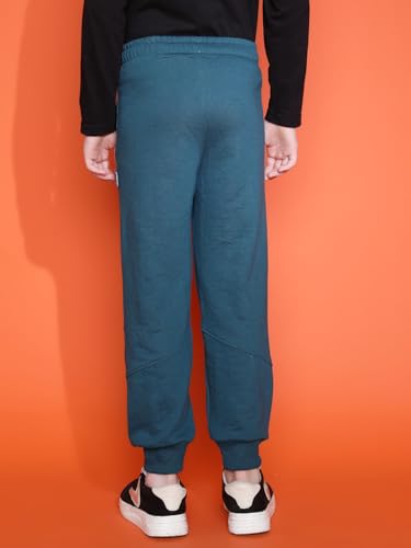 Image of Li'l Tomatoes Boys Looper Track Pant | Soft & Breathable Summer Casual Wear | Elastic Waist with Drawstring | 9-16 Years