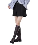 [ビス] ジャージメルトンベルト付きショートパンツ チャコール(06) M