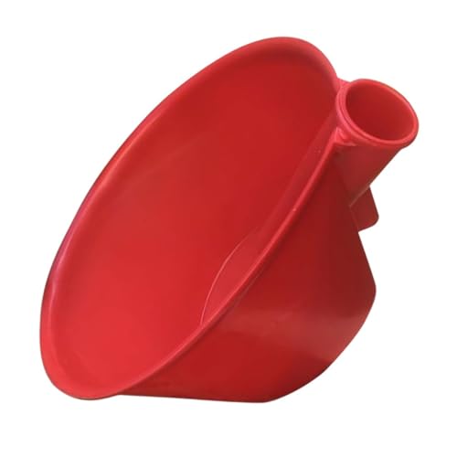 UPKOCH Cucharón de Agua de Plástico Rojo Mediano Cucharón de Jardín para Regar al Aire Libre Utensilio Agrícola para Riego y Fertilización Huertos
