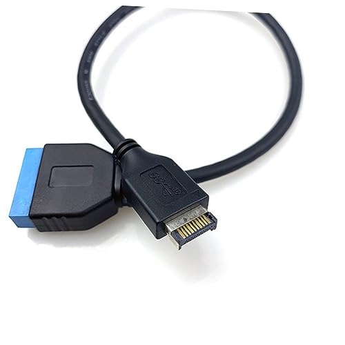 Cable adaptador pines panel frontal y extensión de encabezado para conexión de placa base 3