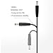 GutReise USB to DC Power Cable,8 Connectors Adapter for HUB Splitter,Mini Fans,DJ Controller, LED Lights, Electronic Devices Routers Speakers LCD CCTV Cameras TV Box