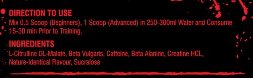 Image of Nutrition Planet Blood Shower Pre Workout (250G - Cola, 50 Servings),Powder