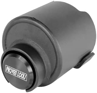 Proven Industries Model 2516 Trailer Lock, Fits 2 5/16-Inch Couplers, Secures Safety Chains, Made in The USA, (Black)