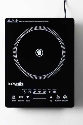 Image of BLOWHOT BL-700 Induction Grill Infrared Cooker 2200-Watt Induction Cook Top With MeshTray - 1 Year Warranty (1 Year on Coil, PCB, Fan)
