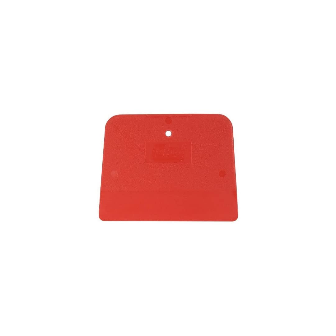 Colad Red Flexible Plastic Putty Knife Spreader for Automotive Repair or Spackle 100 Pack