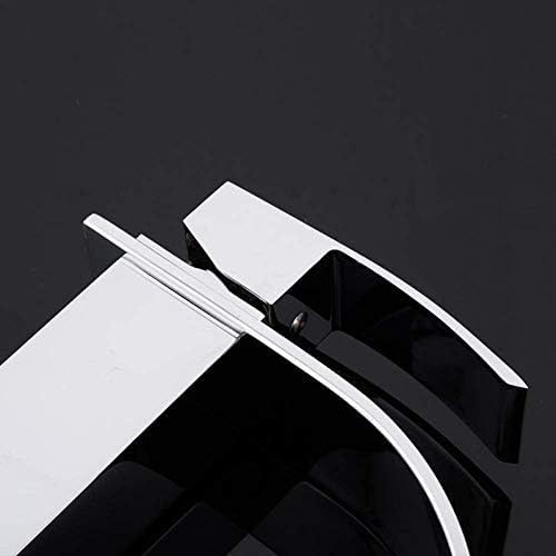 Robinet d'évier de salle de bain mélangeur eau chaude froide - 3