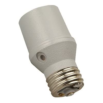 Woods 59404 59404WD Socket with Photocell light sensor, Indoor/Incandescent Only, Multi