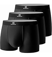 GLESTORE Mens Underwear Trunks Pack Modal Moisture Wicking with Pouch  
GLESTORE Mens Pack Modal Underwear Trunks Moistu 31xAAhl3mOL. AC SR166,182
