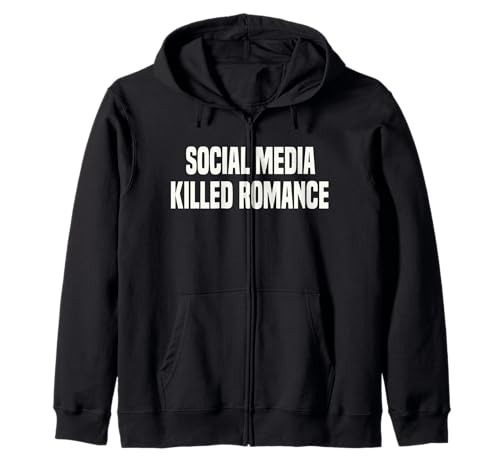 médias Sociaux Killed Romance Sweat à Capuche