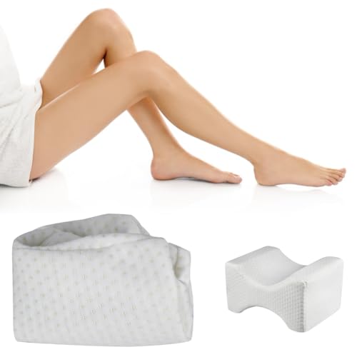 Almohada De Rodilla: Cómodo Cojín De Soporte De Piernas De Espuma | Contorno Ergonómico Legacy Leg Pillow | Almohada De Espuma De Memoria Diseñada para Una Alineación Adecuada, del Dolor Y Un S