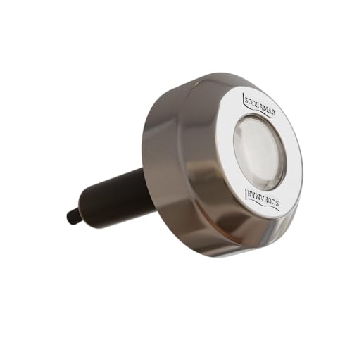 Luminária Hiper led 9w - para tubo 25 mm - RGB corpo ABS/frontal INOX p/até 14m² para Piscina - Sodr